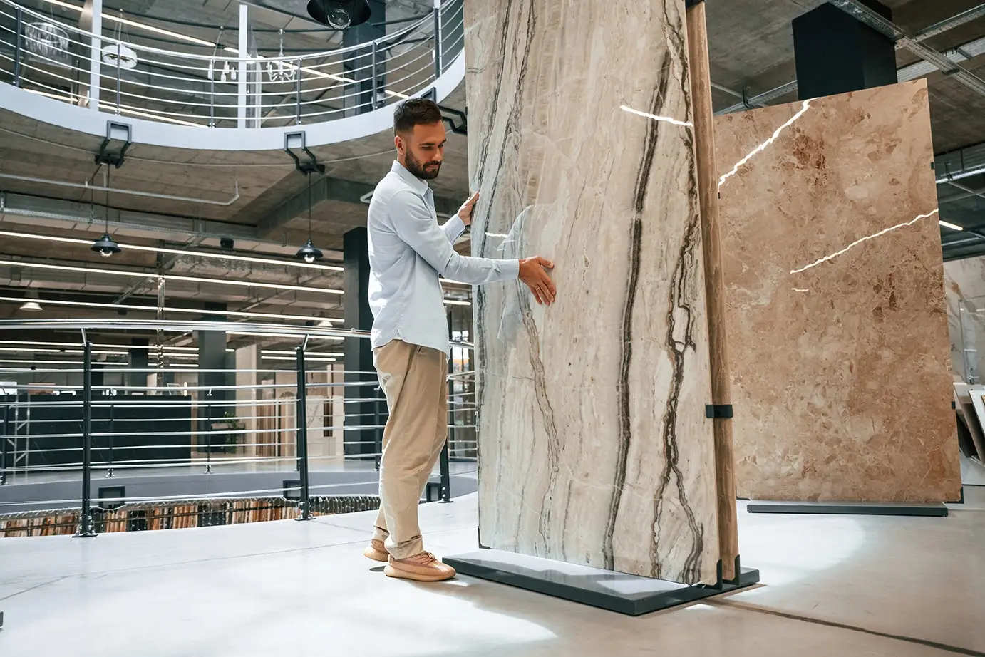 Pictures of customers interacting with salesmen Pictures of customers interacting with salesmen!